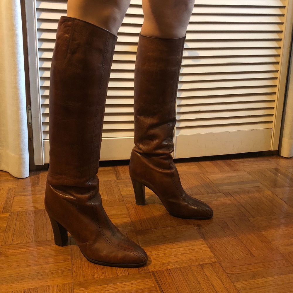 leather boots